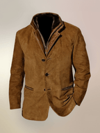 Chaqueta de piel Máximo para Hombre – Elegante, Estilo atemporal y Cómodo