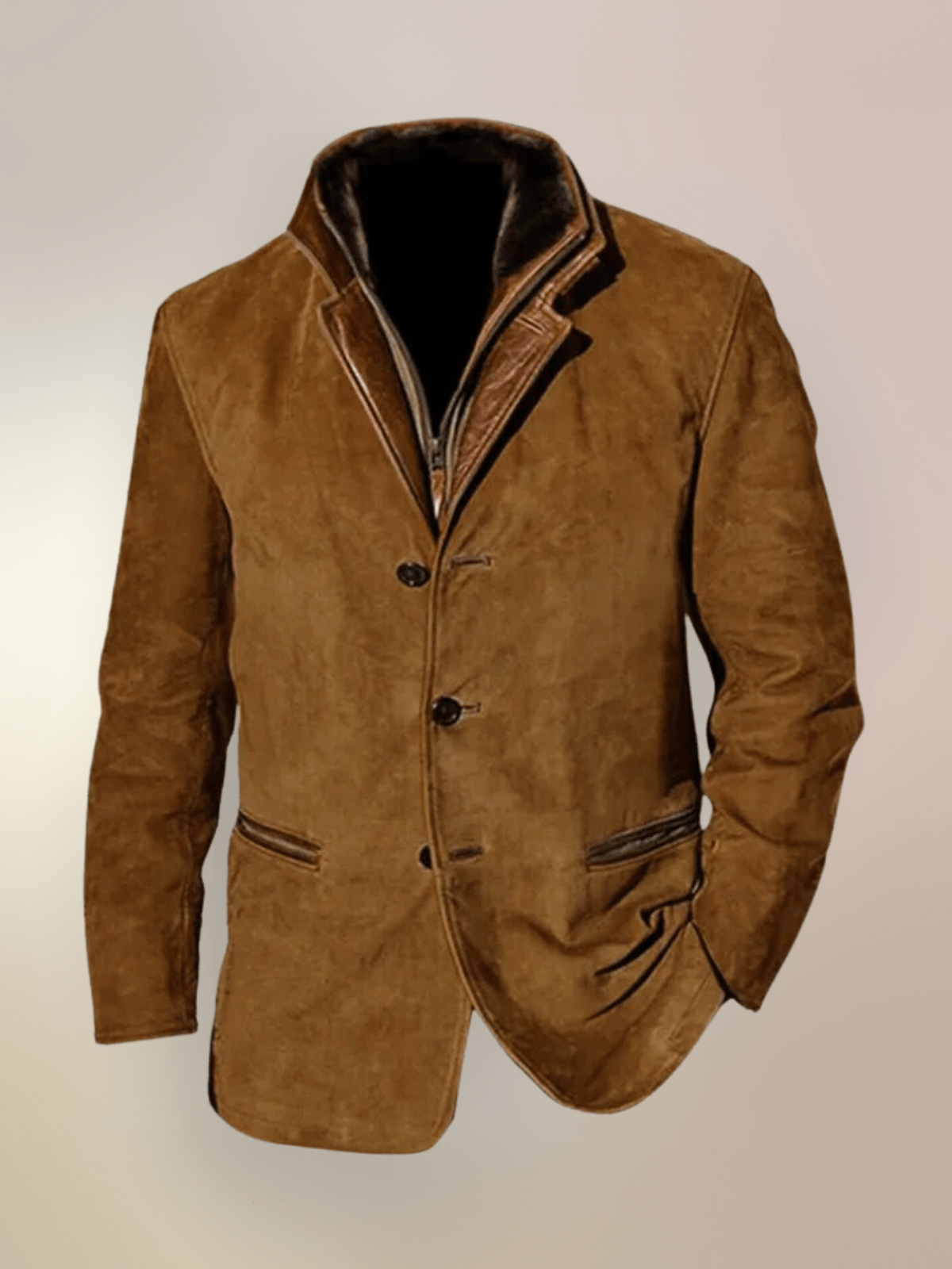 Chaqueta de piel Máximo para Hombre – Elegante, Estilo atemporal y Cómodo