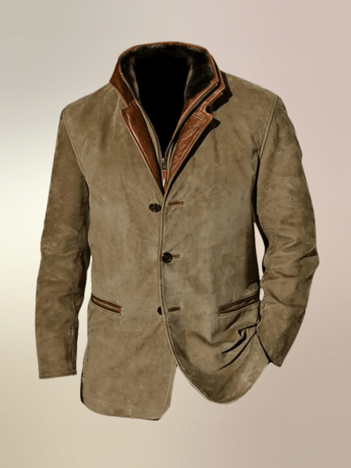 Chaqueta de piel Máximo para Hombre – Elegante, Estilo atemporal y Cómodo