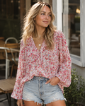 Gemma Blusa Manga Larga Mujer – Corte Favorecedor, Estilo Elegante y Versátil