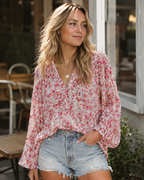 Gemma Blusa Manga Larga Mujer – Corte Favorecedor, Estilo Elegante y Versátil