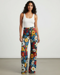 Naomi Vaqueros Wide Leg Mujer – Denim Estampado Artístico y Corte Holgado