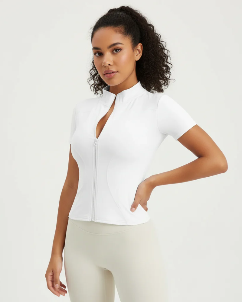 Danielle Camiseta Deportiva Mujer – Ajuste Entallado, Ligera y Transpirable
