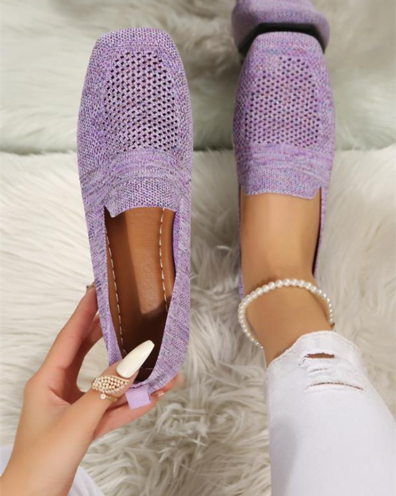 Adeline Zapatillas Slip-On Mujer – Malla Transpirable, Ligeras y Flexibles
