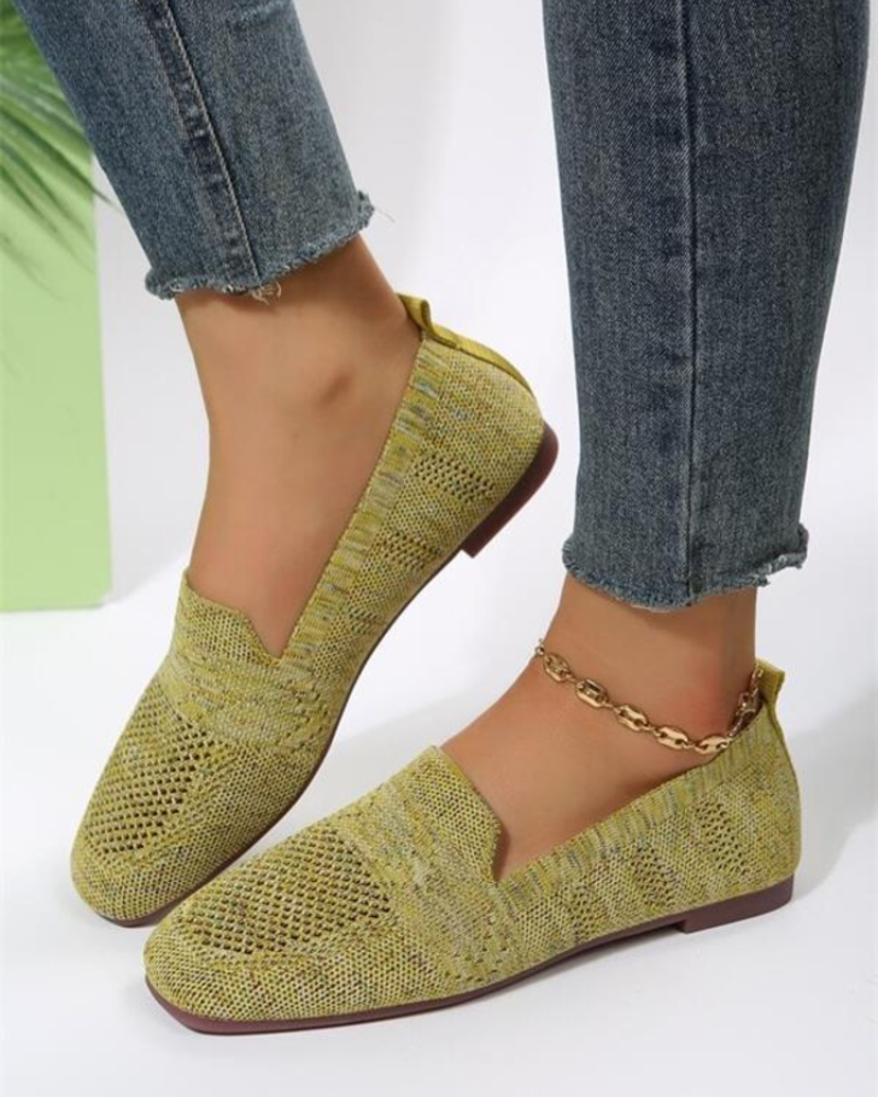 Adeline Zapatillas Slip-On Mujer – Malla Transpirable, Ligeras y Flexibles
